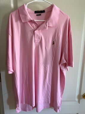 Polo by Ralph Lauren Light Pink Short-Sleeve Polo Shirt